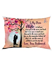 GIFT FOR YOUR WIFE - PREMIUM Rectangular Pillowcase front