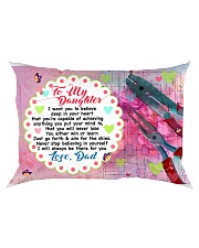 GIFT FOR AN ELECTRICAN'S DAUGHTER - PREMIUM Rectangular Pillowcase front