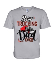 TRUCKER V-Neck T-Shirt tile