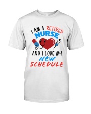 RETIRED NURSE Classic T-Shirt front