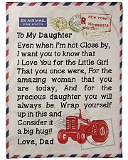 Farmer's Daughter Premium Large Fleece Blanket - 60" x 80" front