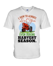 FARMER'S WIFE V-Neck T-Shirt tile