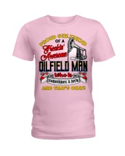 Oilfield Man's Girlfriend Ladies T-Shirt tile