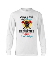 FIREFIGHTER'S WIFE Long Sleeve Tee tile