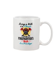 FIREFIGHTER'S WIFE Mug tile