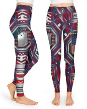 VETERAN'S WIFE High Waist Leggings front