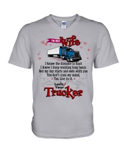 Trucker's Wife - Black Friday Sale V-Neck T-Shirt tile