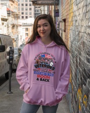 Veteran's Wife Hooded Sweatshirt lifestyle-unisex-hoodie-front-1