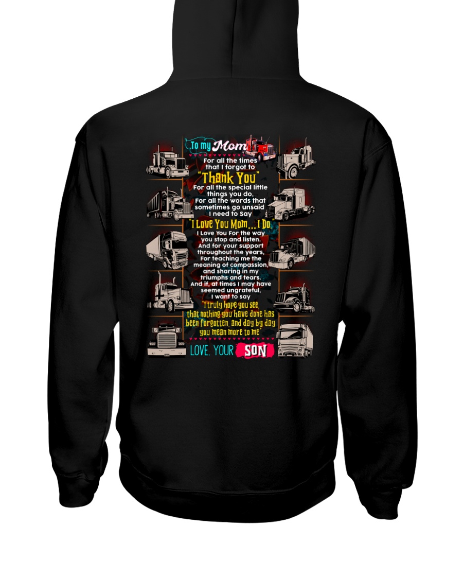 TRUCKER'S MOM Hooded Sweatshirt