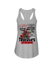 Trucker's Girlfriend Ladies Flowy Tank tile