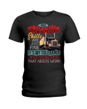 Trucker Ladies T-Shirt tile