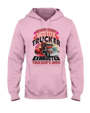 Trucker's Wife Hooded Sweatshirt front