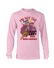 I LOVE RIDING HORSES Long Sleeve Tee tile