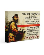 Firefighter- Premium 14x11 Gallery Wrapped Canvas Prints front