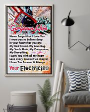 ELECTRICIAN'S WIFE-PREMIUM 11x17 Poster lifestyle-poster-1