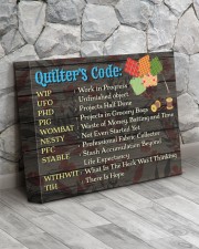 QUILTER'S CODE - Premium 14x11 Gallery Wrapped Canvas Prints aos-canvas-pgw-14x11-lifestyle-front-13