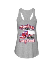 Trucker's Girlfriend Ladies Flowy Tank tile
