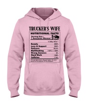 Trucker's Wife Hooded Sweatshirt front