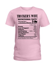 Trucker's Wife Ladies T-Shirt tile