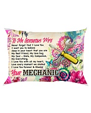 GIFT FOR A MECHANIC'S WIFE - PREMIUM Rectangular Pillowcase front