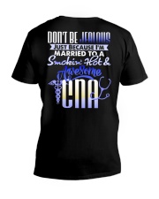 CNA's Husband V-Neck T-Shirt tile