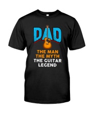 Guitar Dad Classic T-Shirt front