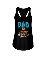 Guitar Dad Ladies Flowy Tank tile