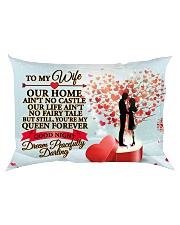 GIFT FOR YOUR WIFE - PREMIUM Rectangular Pillowcase back