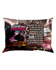 GIFT FOR AN AIRCRAFT MECHANIC'S GIRL - PREMIUM Rectangular Pillowcase front