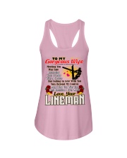 Lineman's Wife Ladies Flowy Tank tile