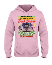 Trucker's Wife Hooded Sweatshirt front