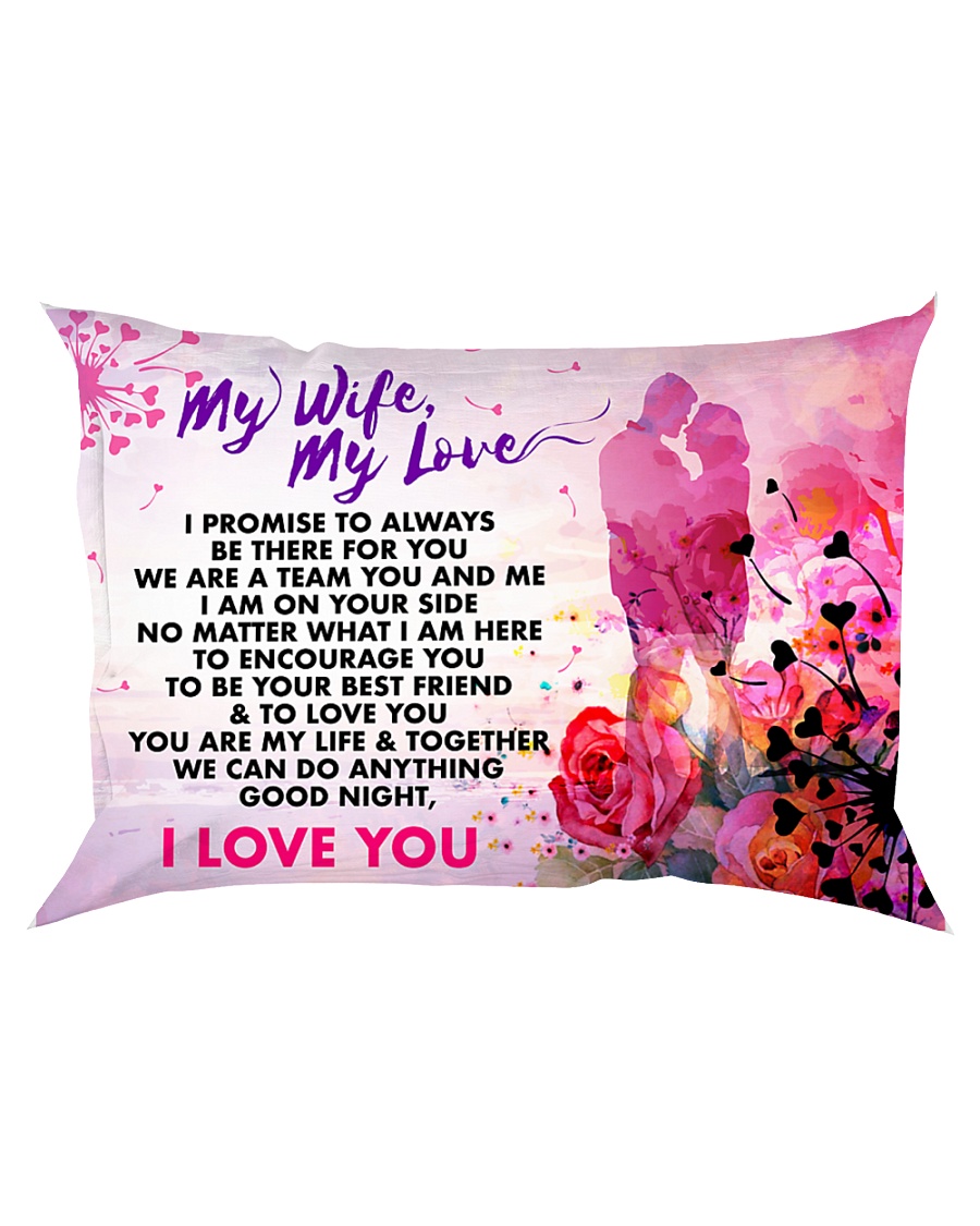 GIFT FOR YOUR WIFE - PREMIUM Rectangular Pillowcase