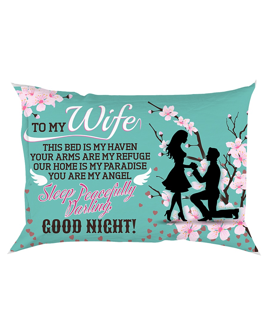 GIFT FOR YOUR WIFE - PREMIUM Rectangular Pillowcase