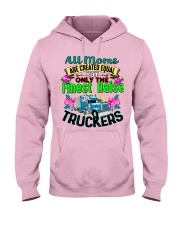 Trucker's Mom Hooded Sweatshirt front