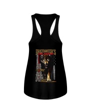 FIREFIGHTER'S GIRLFRIEND - I'M THE WOLF Ladies Flowy Tank thumbnail