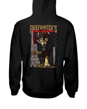 FIREFIGHTER'S GIRLFRIEND - I'M THE WOLF Hooded Sweatshirt back