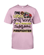 Firefighter's Girlfriend Classic T-Shirt tile