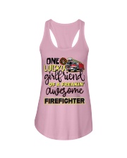 Firefighter's Girlfriend Ladies Flowy Tank tile