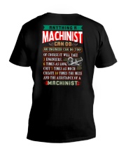 MACHINIST vs ENGINEER V-Neck T-Shirt thumbnail