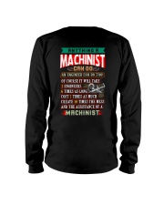 MACHINIST vs ENGINEER Long Sleeve Tee thumbnail