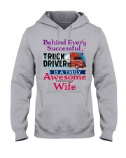 Trucker's Wife Hooded Sweatshirt front