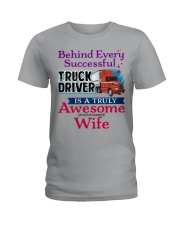 Trucker's Wife Ladies T-Shirt tile