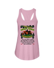 Farmer's Girlfriend Ladies Flowy Tank tile