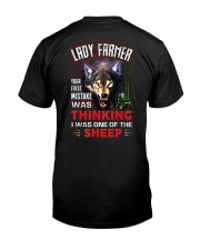 LADY FARMER - I'M THE WOLF Classic T-Shirt thumbnail
