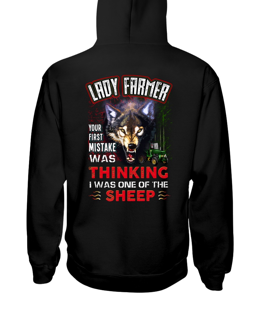LADY FARMER - I'M THE WOLF Hooded Sweatshirt