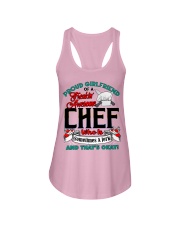 Chef's Girlfriend Ladies Flowy Tank tile