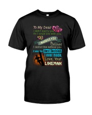 LINEMAN'S WIFE Classic T-Shirt thumbnail