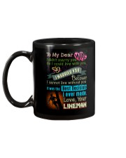 LINEMAN'S WIFE Mug back