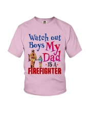 Firefighter's Daughter Youth T-Shirt front