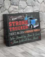 Trucker's Family- Premium 14x11 Gallery Wrapped Canvas Prints aos-canvas-pgw-14x11-lifestyle-front-13